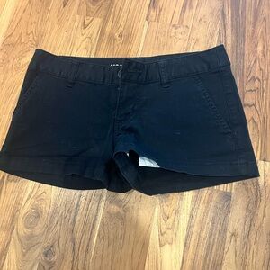 Mossimo supply co black womens shorts